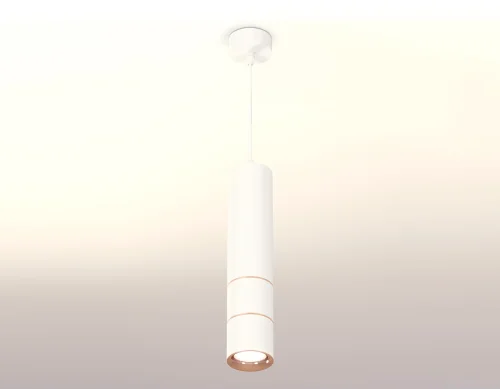 Светильник подвесной Techno spot XP7401100 Ambrella light белый 1 лампа, основание белое в стиле хай-тек модерн  фото 2
