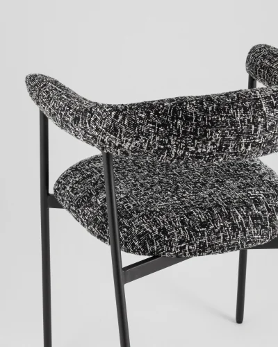 Стул обеденный Toko, черно-белый УТ000041723 Stool Group, /, ножки//, размеры - ***** фото 6