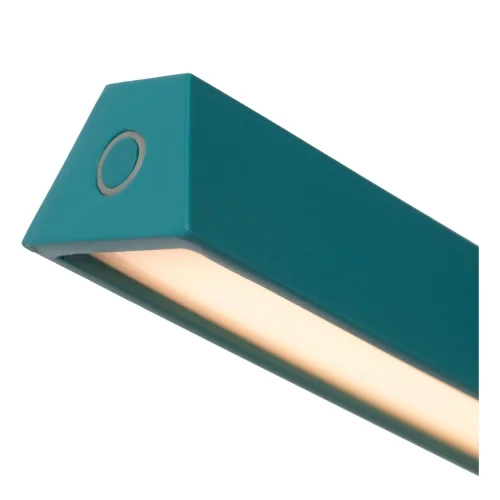 Торшер LED Lavale 44701/03/37 Lucide для чтения бирюзовый на 1 лампу, основание бирюзовое в стиле современный минимализм фото 4