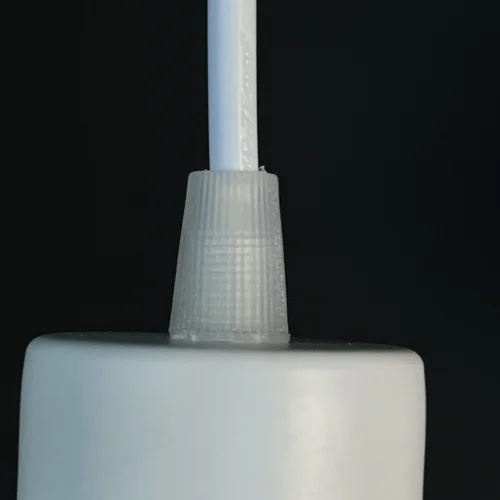 Светильник подвесной ECO Белый 178161-26 ImperiumLoft белый 1 лампа, основание коричневое в стиле современный скандинавский  фото 6