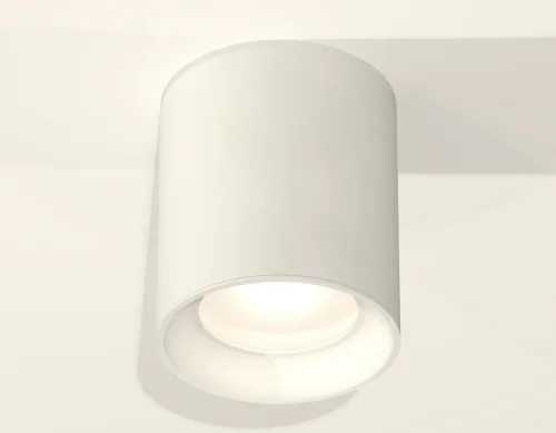 Светильник накладной Techno spot XS7421010 Ambrella light белый 1 лампа, основание белое в стиле хай-тек современный круглый фото 2