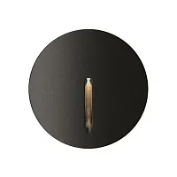 Подсветка для лестниц LED Lock O014SL-L3B3K Maytoni уличный IP54 чёрный на 1 лампу, плафон чёрный в стиле современный LED