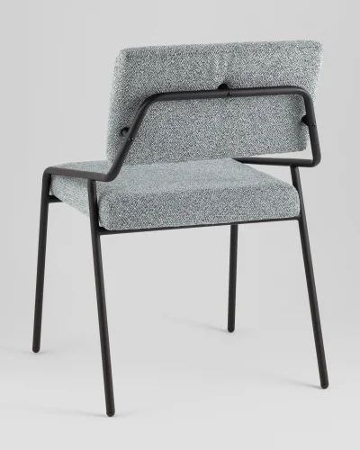 Стул Теллинг шенилл серо-синий УТ000041945 Stool Group, /, ножки//, размеры - ***** фото 7