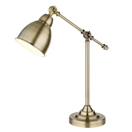 Настольная лампа Braccio A2054LT-1AB Arte Lamp античная бронза 1 лампа, основание античное бронза металл в стиле современный лофт 
