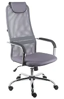 Кресло руководителя EP-708 TM Сетка Серый EP-708 tm Mesh Grey Everprof, серый/сетка ткань, ножки//, размеры - 1210*1240***550*