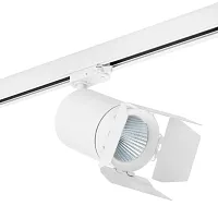 Комплект трёхфазный со светильником LED Canno C356296 Lightstar белый для шинопроводов серии Canno