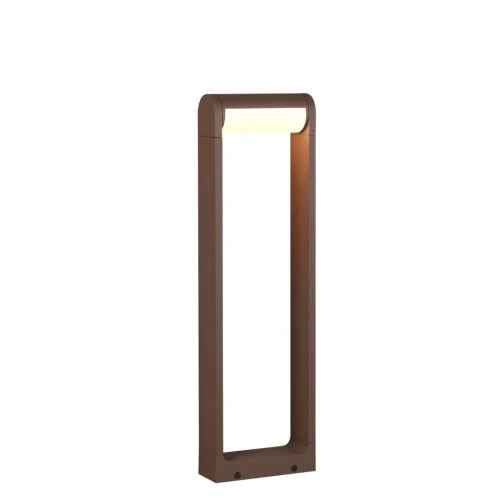 Парковый светильник LED Twinset 7118/12GL Odeon Light уличный IP65 чёрный на 1 лампу, плафон чёрный в стиле хай-тек современный LED фото 4