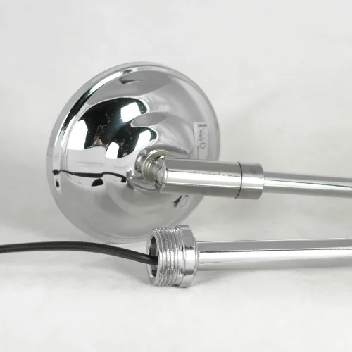 Торшер LSP-0644 Lussole изогнутый хром 1 лампа, основание хром в стиле современный
 фото 5