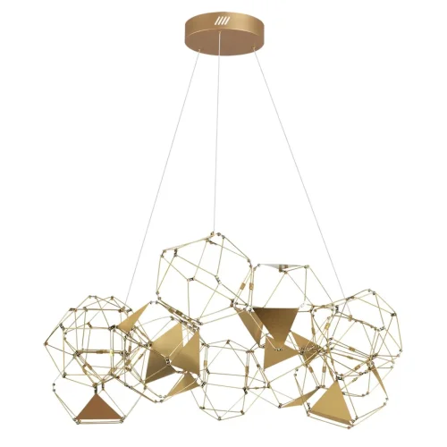 Светильник подвесной LED Trellis 5086/56L Odeon Light античный бронза на 1 лампу, основание античное бронза в стиле хай-тек 