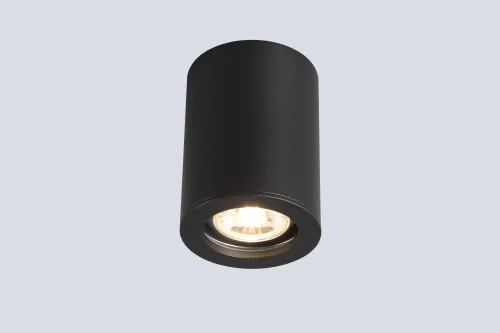 Светильник накладной CLT 422C BL Crystal Lux чёрный на 1 лампу, основание чёрное в стиле современный Светильник накладной CLT 422C BL Crystal Lux чёрный на 1 лампу, основание чёрное в стиле современный