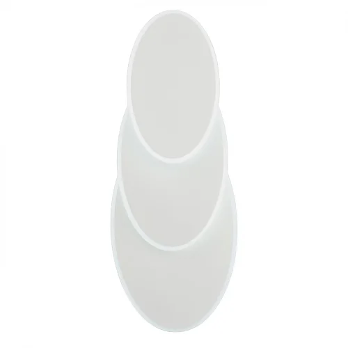 Бра LED Comerio OML-01901-25 Omnilux белый на 1 лампа, основание белое в стиле хай-тек современный 
