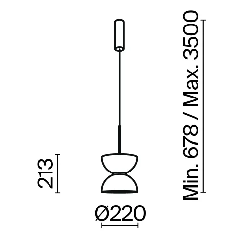 Светильник подвесной LED Kyoto MOD178PL-L11G3K Maytoni белый на 1 лампу, основание золотое в стиле современный арт-деко фото 10