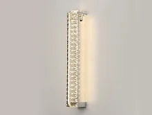 Бра LED 8441/A chrome Newport прозрачный 1 лампа, основание хром в стиле модерн 