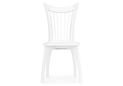 Деревянный стул Лидиос Лайт белый 515980 Woodville, белый/массив бука, ножки/массив бука дерево/белый, размеры - ****430*600 фото 2