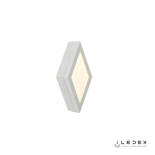 Бра LED Creator X068204 4W 3000K WH iLedex белый на 1 лампа, основание белое в стиле хай-тек современный квадраты