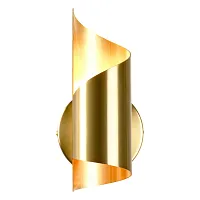 Бра Fontana LSP-8806 Lussole матовый золото 1 лампа, основание матовое золото в стиле современный 