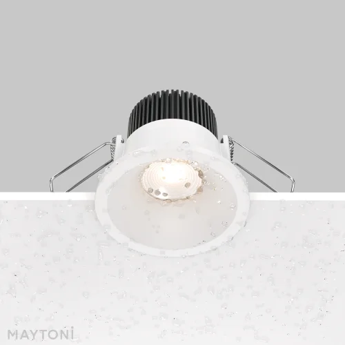 Светильник точечный LED Zoom DL034-01-06W3K-D-W Maytoni белый 1 лампа, основание белое в стиле современный  фото 5