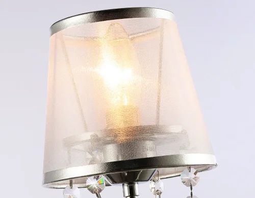 Бра TR4595 Ambrella light серебряный на 1 лампа, основание хром в стиле классический  фото 7