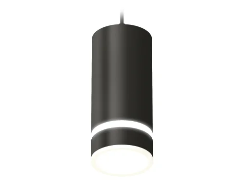 Светильник подвесной XP8162026 Ambrella light белый 1 лампа, основание чёрное в стиле хай-тек 