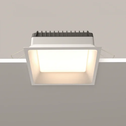 Светильник точечный LED Okno DL056-18W3-4-6K-W Maytoni белый на 1 лампу, основание белое в стиле современный фото 12