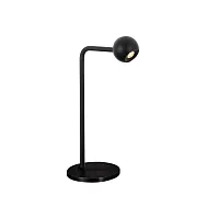 Настольная лампа LED Eyes 7510 Mantra чёрная 1 лампа, основание чёрное металл в стиле современный хай-тек 
