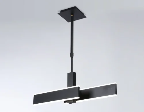 Светильник подвесной LED FA6667 Ambrella light чёрный 1 лампа, основание чёрное в стиле современный хай-тек  фото 5
