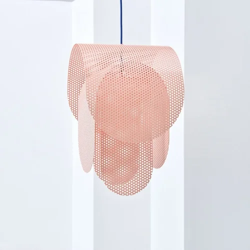 Светильник подвесной PINKA 140928-26 ImperiumLoft розовый на 1 лампу, основание синее в стиле современный фото 2 Светильник подвесной PINKA 140928-26 ImperiumLoft розовый на 1 лампу, основание синее в стиле современный фото 2