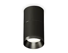 Светильник накладной Techno spot XS7402161 Ambrella light чёрный 1 лампа, основание чёрное в стиле хай-тек современный круглый