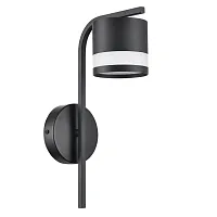 Бра Lanika 8240/1W Lumion чёрный на 1 лампу, основание чёрное в стиле минимализм 