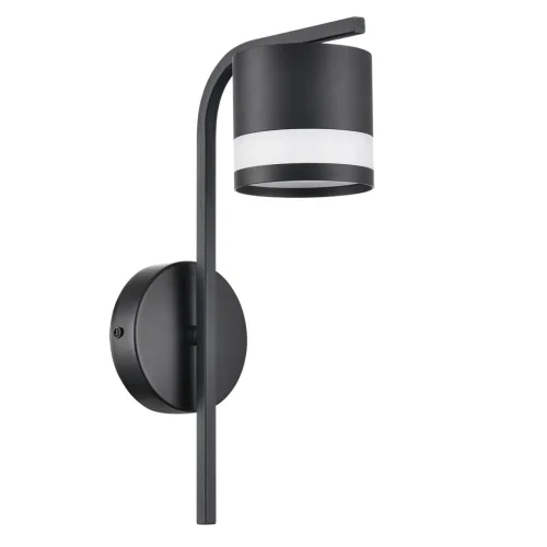 Бра Lanika 8240/1W Lumion чёрный на 1 лампу, основание чёрное в стиле минимализм 