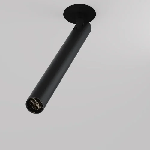 Светильник точечный LED Focus T C141RS-L300-6W3K-B Maytoni чёрный 1 лампа, основание чёрное в стиле современный хай-тек квадратный трубочки фото 9
