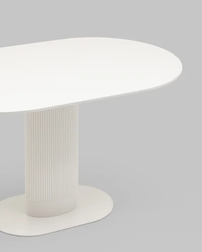 Стол обеденный Mystery 130*80 белый, столешница УТ000039507 Stool Group столешница белая из мдф фото 5