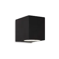 Бра UP AP1 NERO Ideal Lux чёрный 1 лампа, основание чёрное в стиле современный 