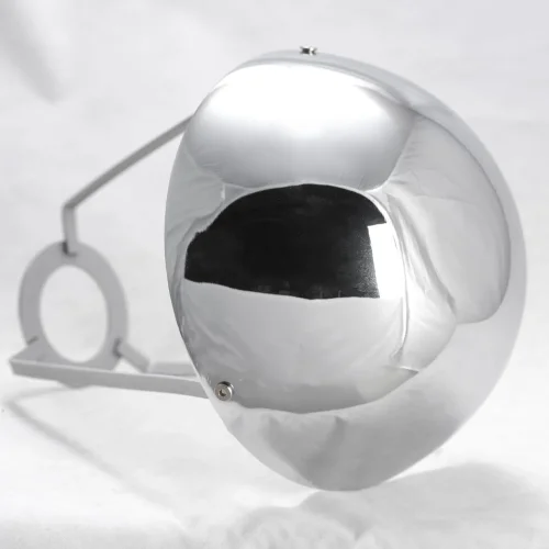 Торшер лофт Klamath GRLSP-0557 Lussole прожектор на треноге белый 1 лампа, основание серое в стиле лофт
 фото 4