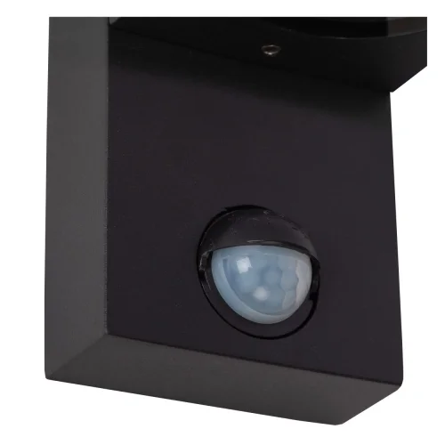 Настенный светильник Zaro Ir 69802/01/30 Lucide уличный IP65 чёрный 1 лампа, плафон чёрный в стиле современный GU10 фото 2