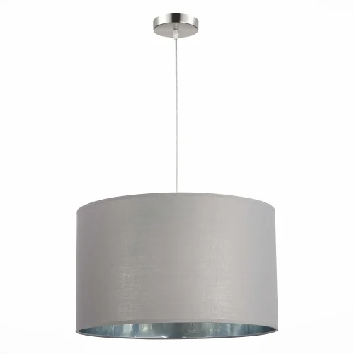 Светильник подвесной Brescia SLE300513-03 Evoluce серый 3 лампы, основание никель в стиле современный  фото 2