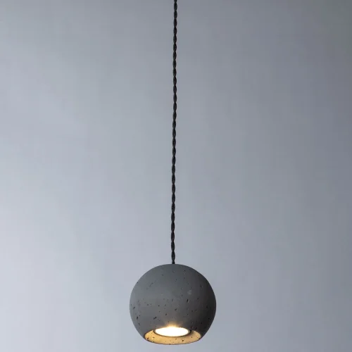 Светильник подвесной Bender A4323SP-1GY Arte Lamp серый 1 лампа, основание серое в стиле современный  фото 2