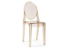 Пластиковый стул Victoria clear brown 15440 Woodville, /, ножки/пластик/бежевый, размеры - ****380*