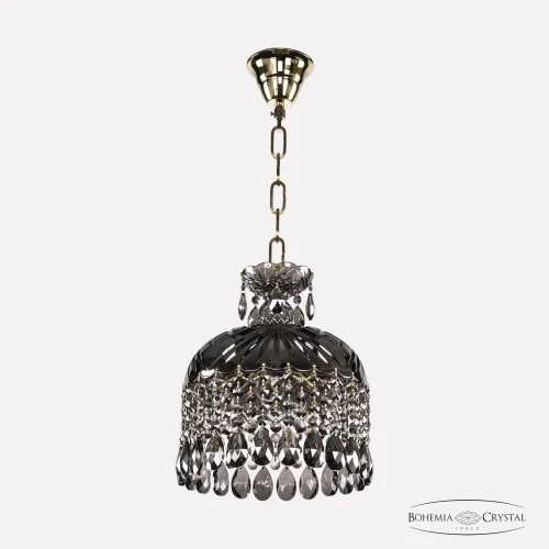 Светильник подвесной 14781/25 G M731 Bohemia Ivele Crystal прозрачный 4 лампы, основание золотое в стиле классический sp