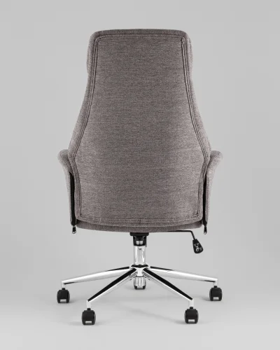 Кресло офисное TopChairs Neoma, темно-серый, ткань УТ000041773 Stool Group, /, ножки//, размеры - ***** фото 8