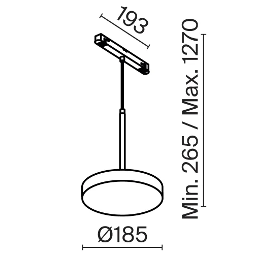 Трековый светильник LED Magnetic track system Exility TR123-4-15W-DS-B Maytoni белый для шинопроводов серии Magnetic track system Exility чёрный фото 9