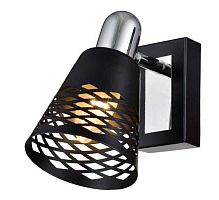 Спот с 1 лампой Susan TL3760Y-01BC Toplight чёрный E14 в стиле современный 