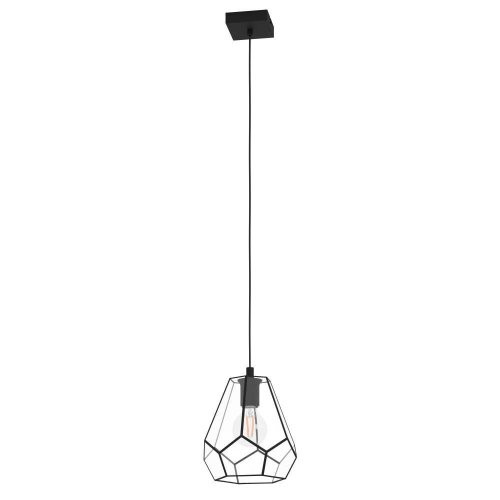 Светильник подвесной Mardyke 43643 Eglo прозрачный 1 лампа, основание серое в стиле современный лофт 