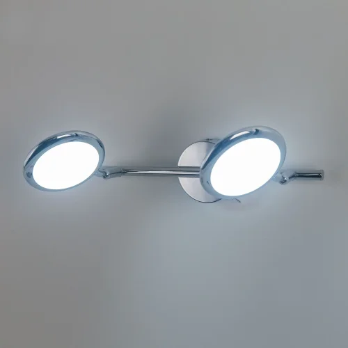 Спот с 2 лампами LED Бильбо CL553520 Citilux хром LED в стиле современный хай-тек  фото 2