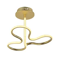 Светильник потолочный LED Angelo L 1.2.35.03 G Arti Lampadari золотой 1 лампа, основание золотое в стиле современный 