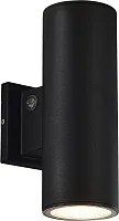 Настенный светильник LED уличный Tubo SL9530.411.01 ST-Luce уличный IP65 чёрный на 1 лампу, плафон чёрный в стиле хай-тек современный LED