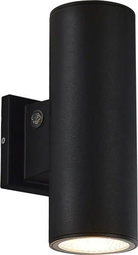 Настенный светильник LED уличный Tubo SL9530.411.01 ST-Luce уличный IP65 чёрный на 1 лампу, плафон чёрный в стиле хай-тек современный LED