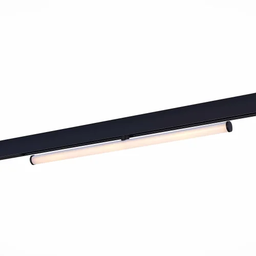 Трековый светильник магнитный LED ST803.436.10 ST-Luce чёрный для шинопроводов серии Skyline 48 чёрный