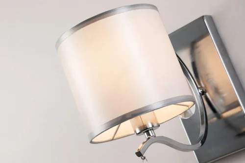 Бра Low 2866-1W Favourite серый на 1 лампа, основание хром в стиле классический  фото 4