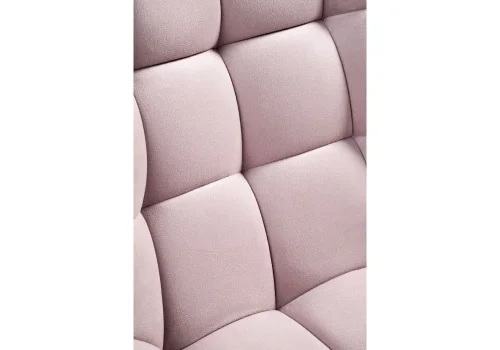 Полубарный стул Алст К розовый / черный 502121 Woodville, розовый/велюр, ножки/металл/чёрный, размеры - ****500*560 фото 6